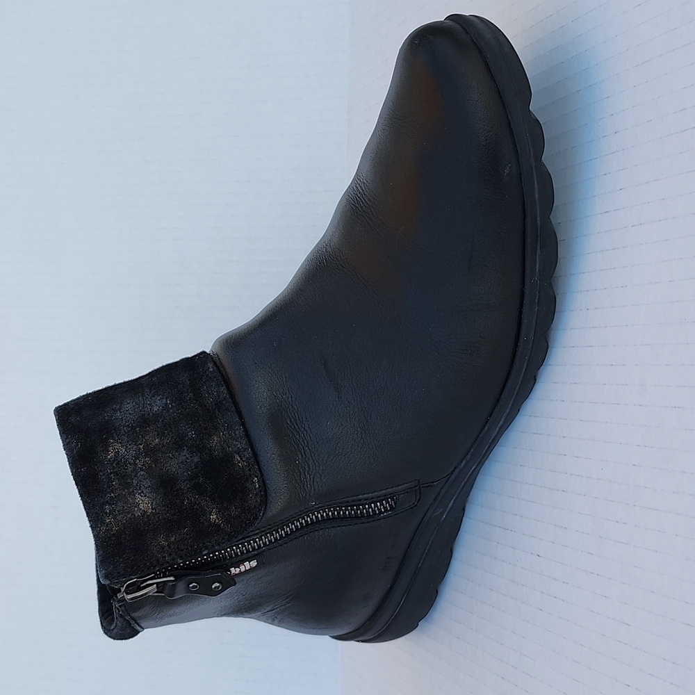 MOBILS LLINCA BY MEPHISTO LEATHER ANKLE BOOTS - Picture 11 of 12